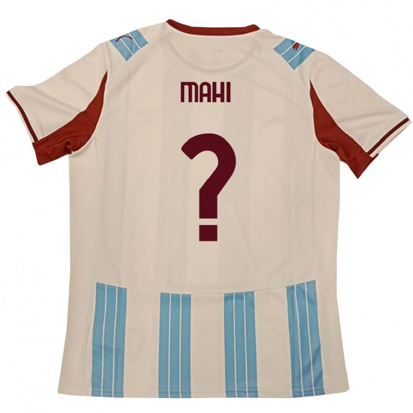 Danxen Herren Matteo Mahi #0 Himmelblau Weiß Auswärtstrikot Trikot 2025/26 T-Shirt