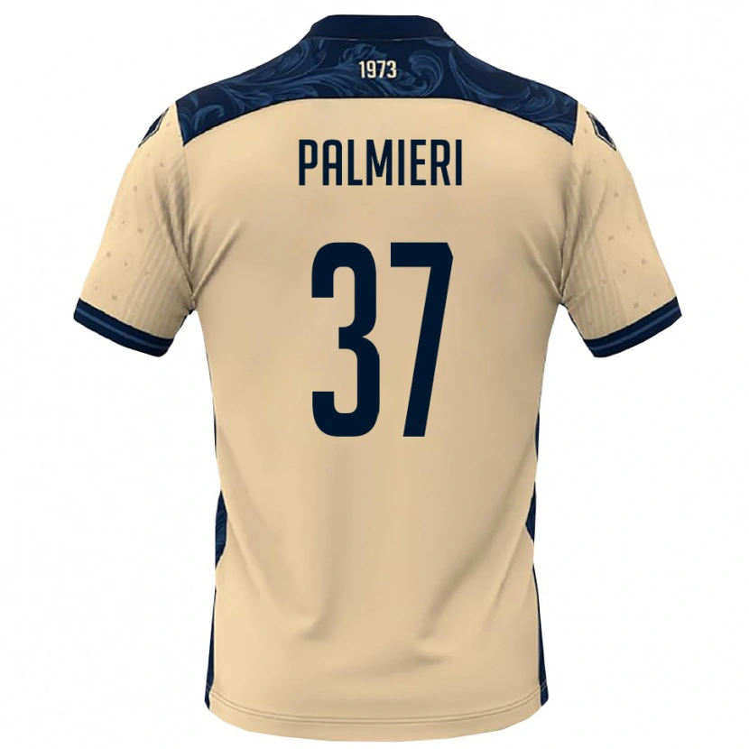 Danxen Herren Riccardo Palmieri #37 Weiß Marineblau Auswärtstrikot Trikot 2025/26 T-Shirt