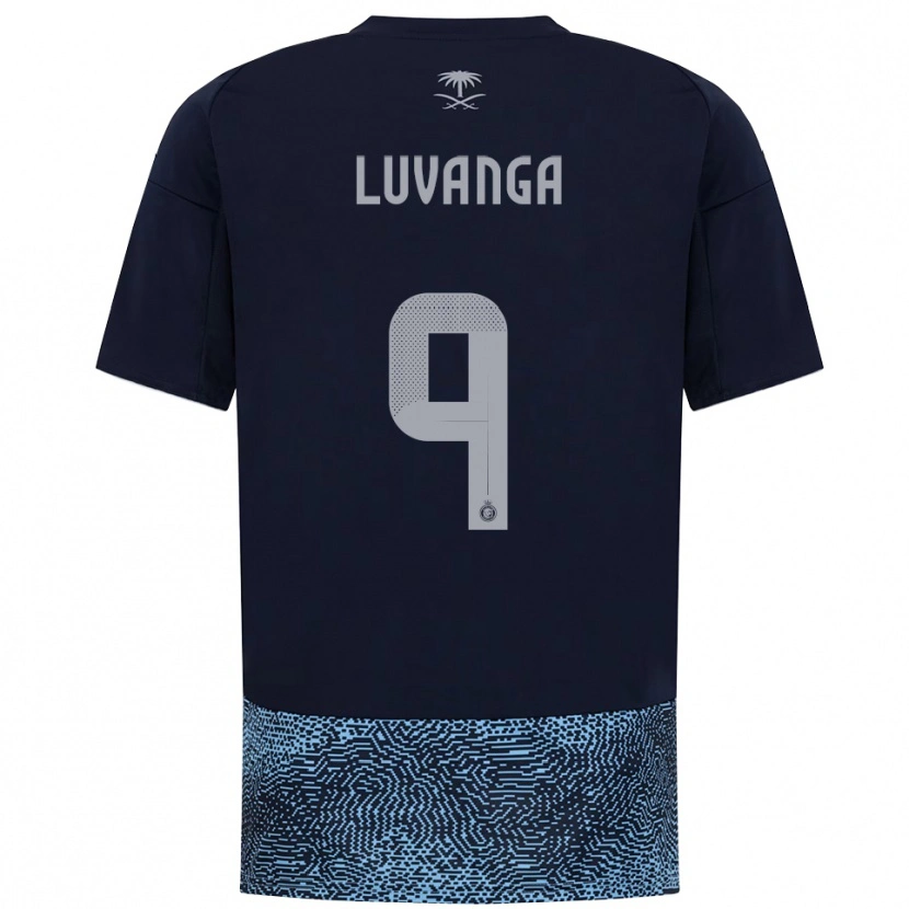 Danxen Herren Clara Luvanga #9 Marineblau Himmelblau Auswärtstrikot Trikot 2025/26 T-Shirt