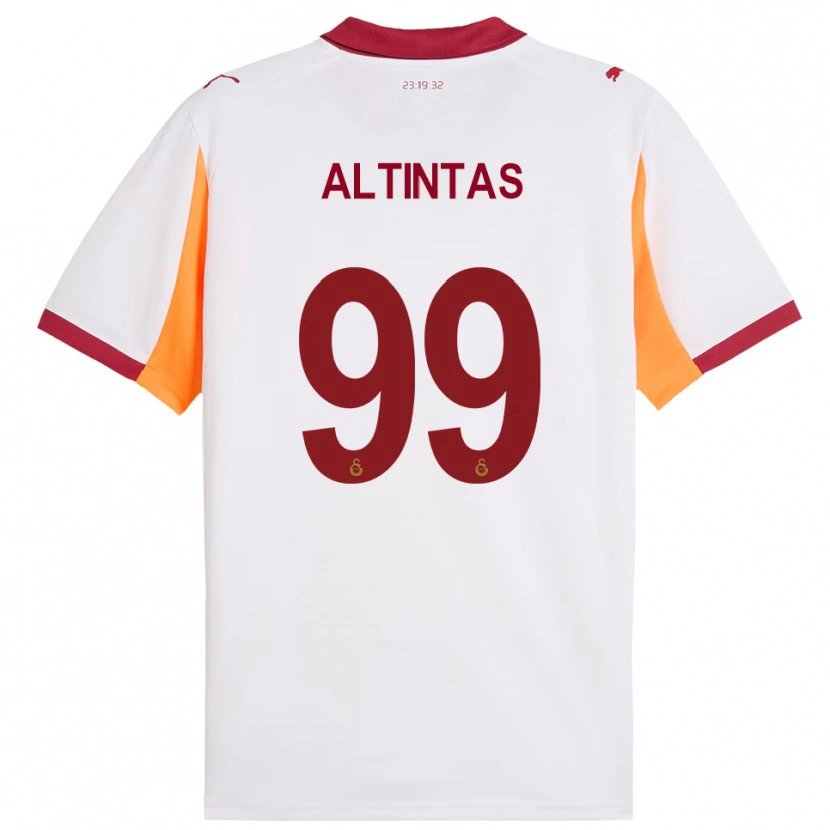 Danxen Herren Benan Altıntaş #99 Weiß Rot Auswärtstrikot Trikot 2025/26 T-Shirt