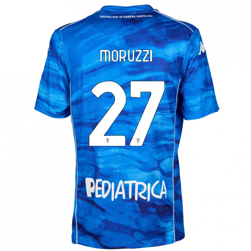 Danxen Damen Brando Moruzzi #27 Blau Weiß Heimtrikot Trikot 2025/26 T-Shirt