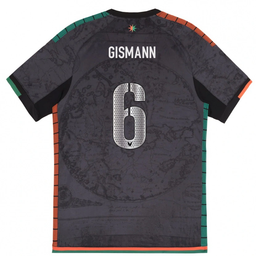 Danxen Damen Lynn Gismann #6 Dunkelgrau Heimtrikot Trikot 2025/26 T-Shirt