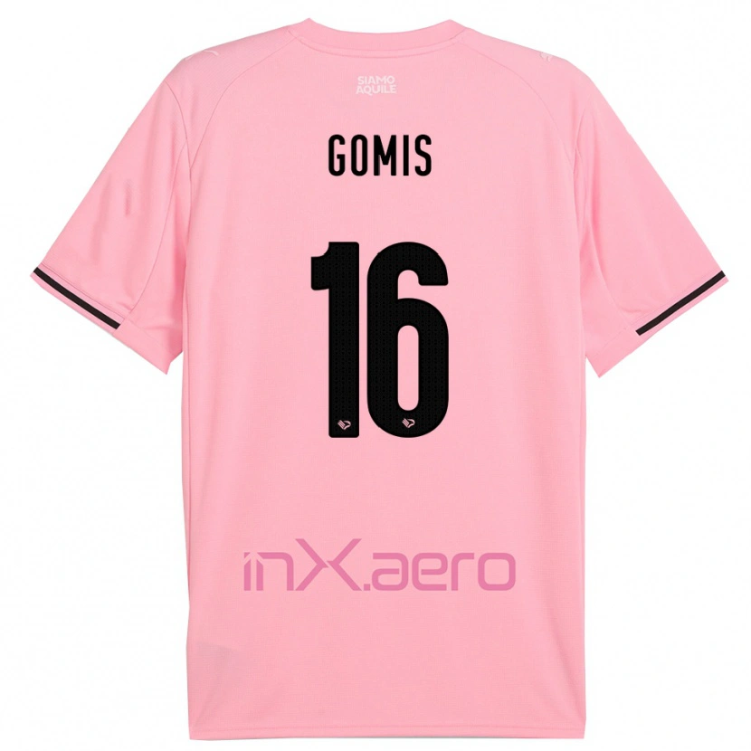 Danxen Damen Alfred Gomis #16 Pink Schwarz Heimtrikot Trikot 2025/26 T-Shirt