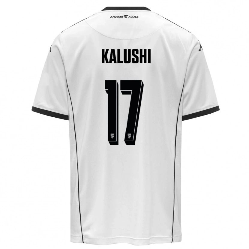 Danxen Damen Marvin Kalushi #17 Weiß Schwarz Heimtrikot Trikot 2025/26 T-Shirt