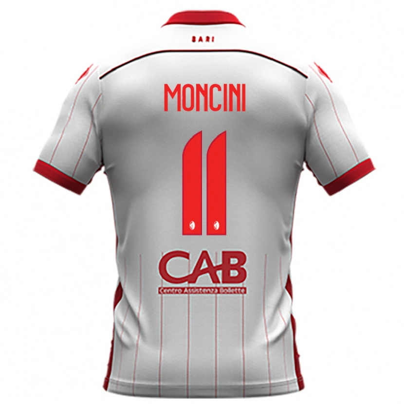 Danxen Damen Gabriele Moncini #11 Weiß Rot Heimtrikot Trikot 2025/26 T-Shirt