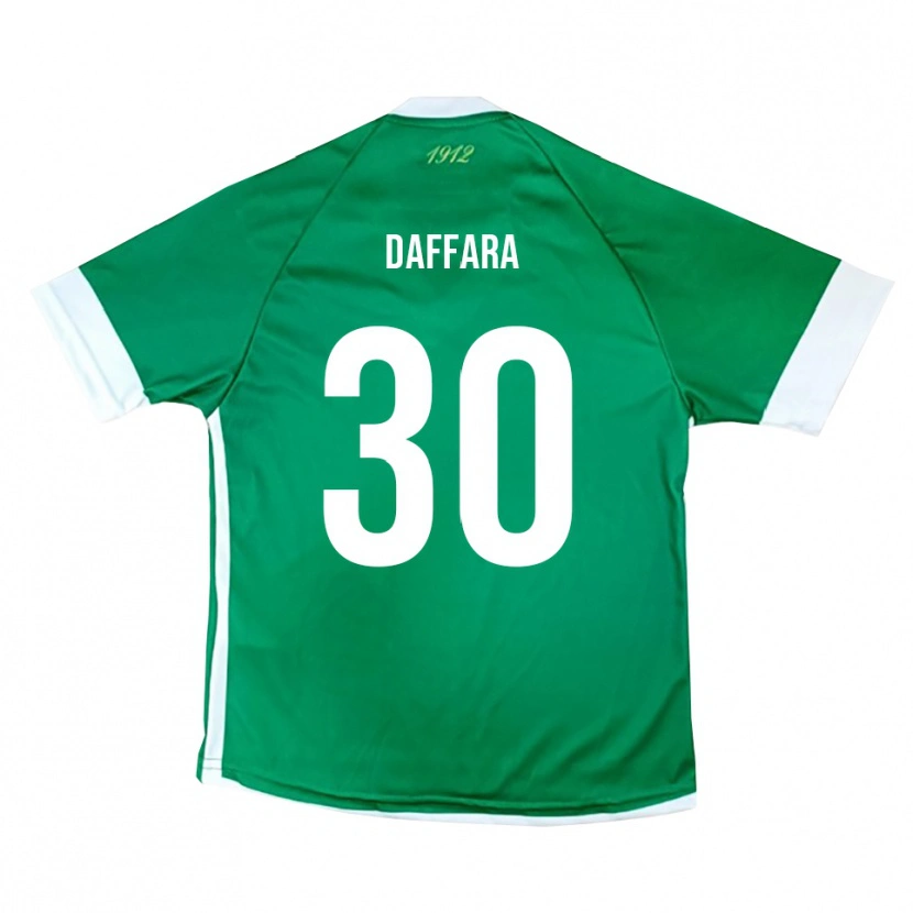 Danxen Damen Giovanni Daffara #30 Grün Weiß Heimtrikot Trikot 2025/26 T-Shirt