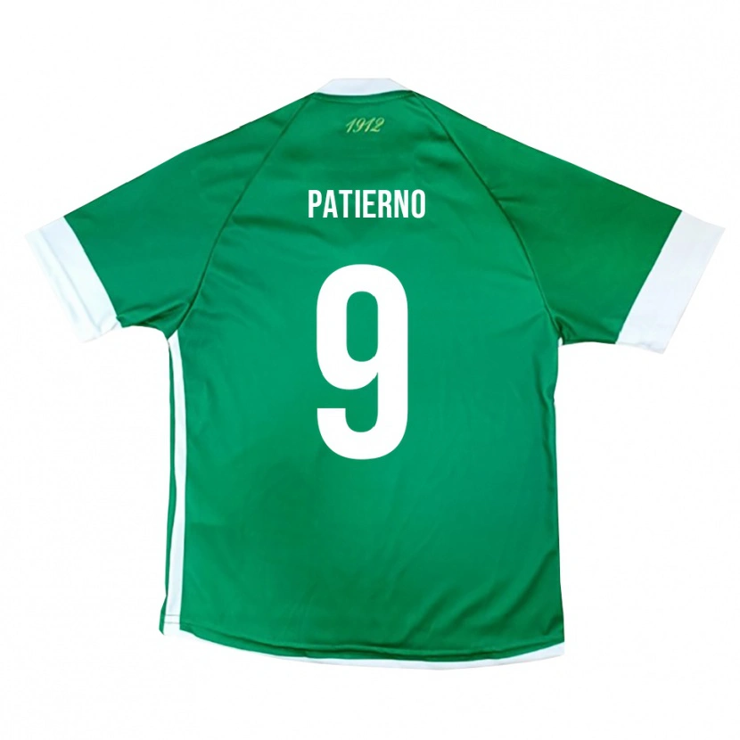 Danxen Damen Cosimo Patierno #9 Grün Weiß Heimtrikot Trikot 2025/26 T-Shirt