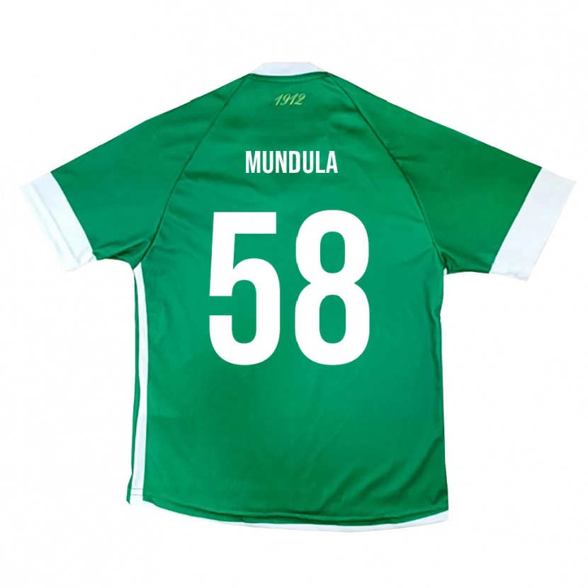 Danxen Damen Ciro Mundula #58 Grün Weiß Heimtrikot Trikot 2025/26 T-Shirt