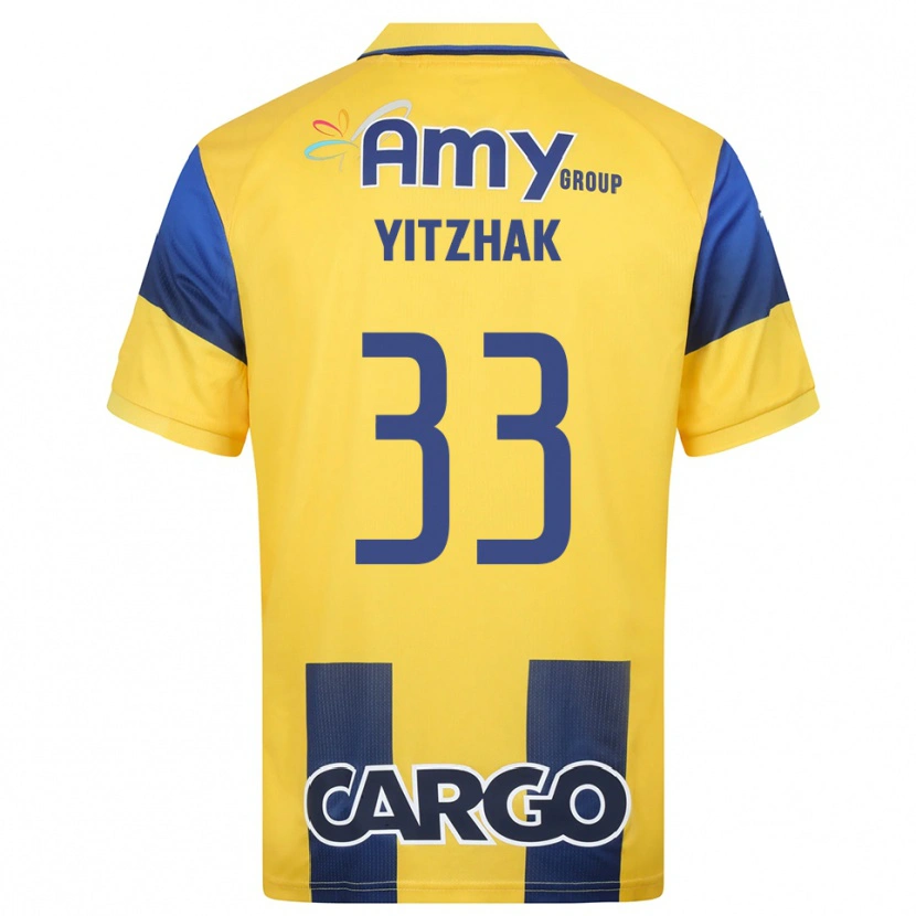 Danxen Damen Or Yitzhak #33 Gelb Marineblau Heimtrikot Trikot 2025/26 T-Shirt