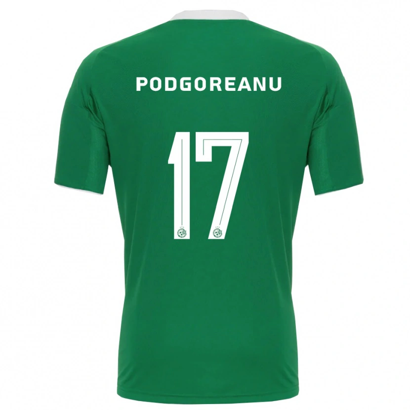 Danxen Damen Suf Podgoreanu #17 Grün Weiß Heimtrikot Trikot 2025/26 T-Shirt