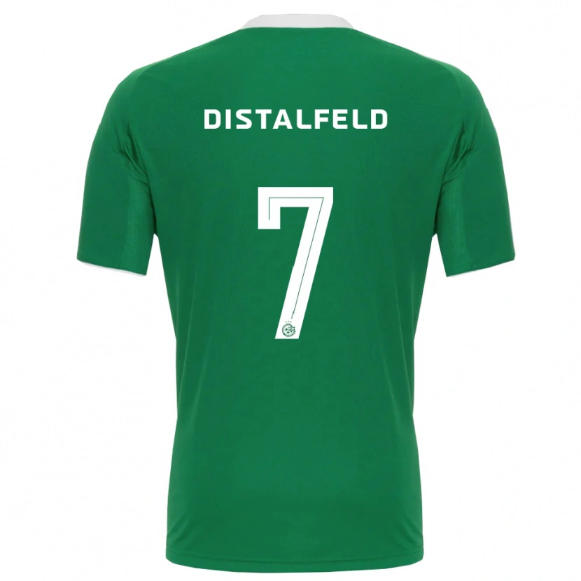 Danxen Damen Yanai Distalfeld #7 Grün Weiß Heimtrikot Trikot 2025/26 T-Shirt