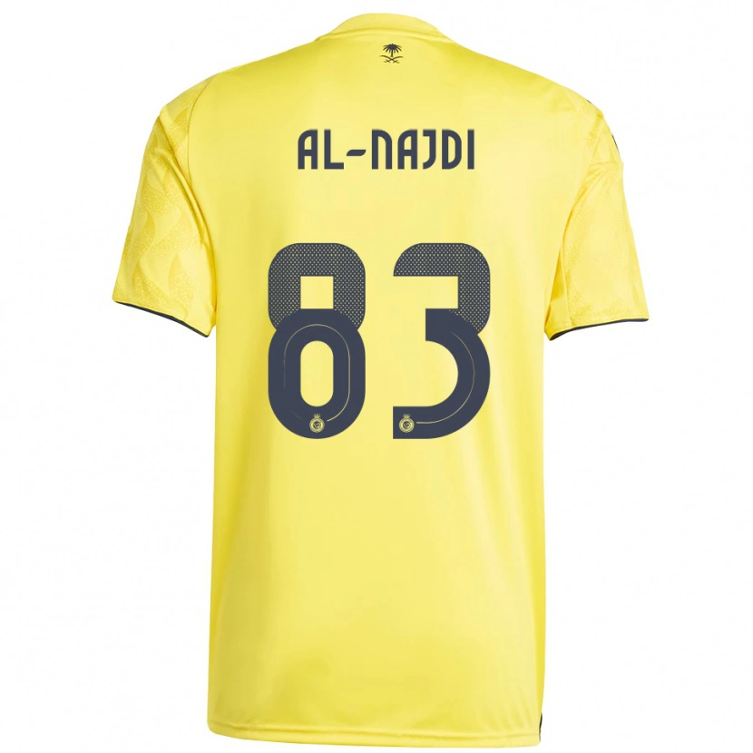 Danxen Damen Salem Al-Najdi #83 Gelb Schwarz Heimtrikot Trikot 2025/26 T-Shirt
