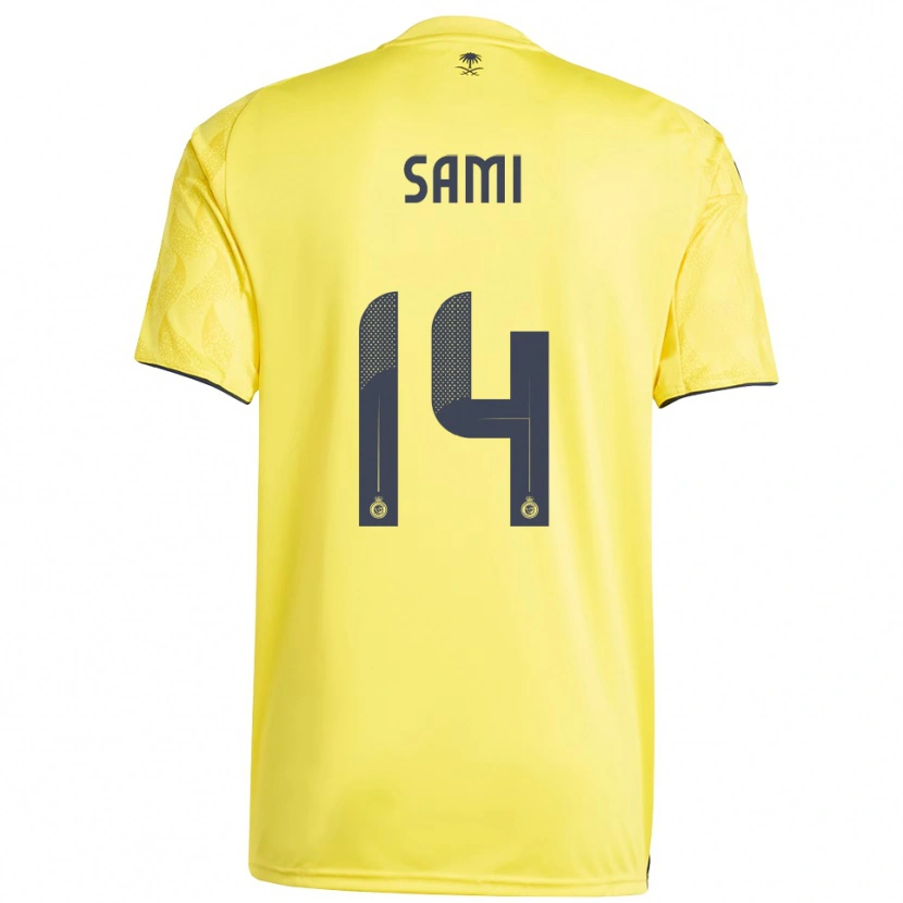 Danxen Damen Sami Al-Najei #14 Gelb Schwarz Heimtrikot Trikot 2025/26 T-Shirt