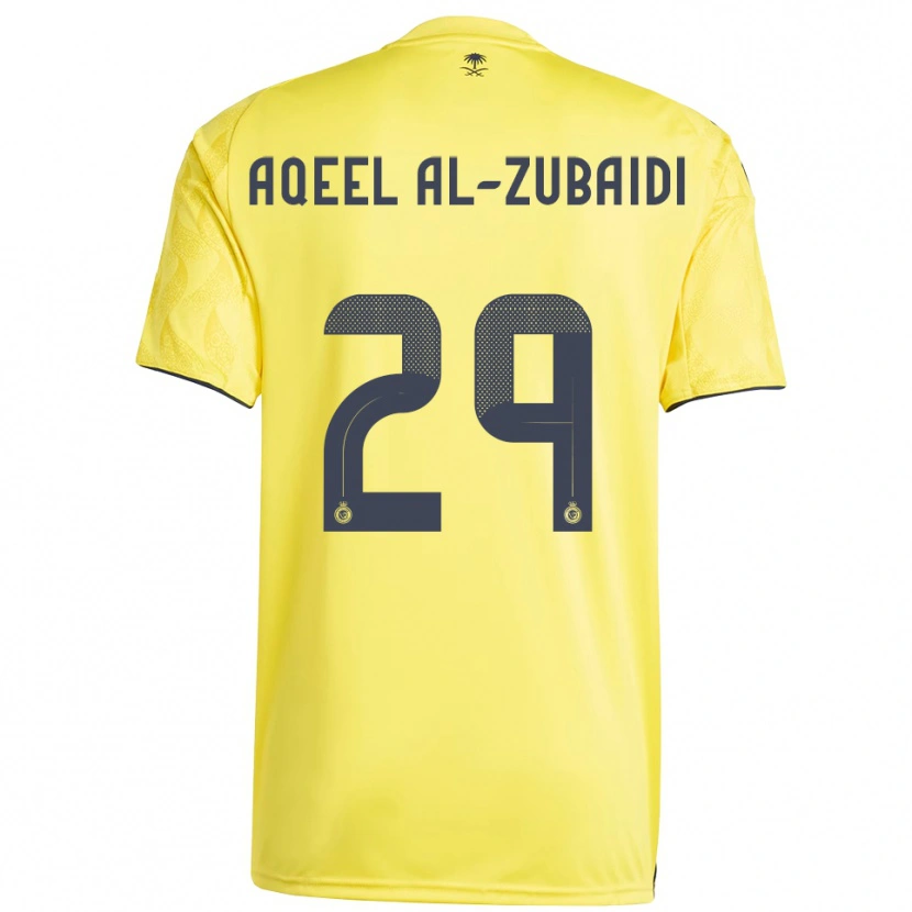 Danxen Damen Fahad Aqeel Al-Zubaidi #29 Gelb Schwarz Heimtrikot Trikot 2025/26 T-Shirt