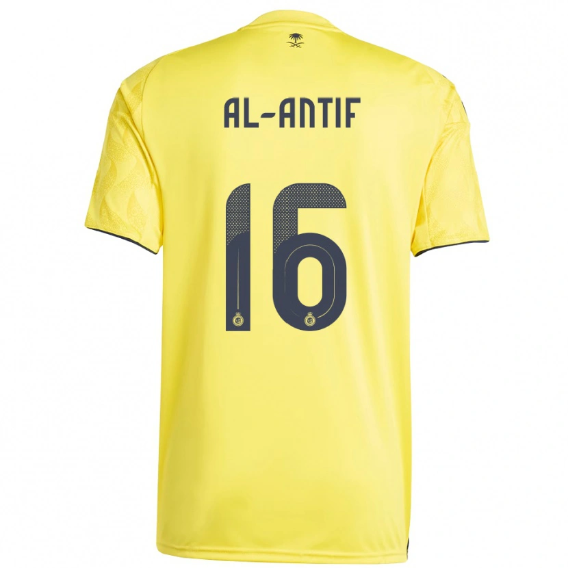 Danxen Damen Habib Al-Antif #16 Gelb Schwarz Heimtrikot Trikot 2025/26 T-Shirt