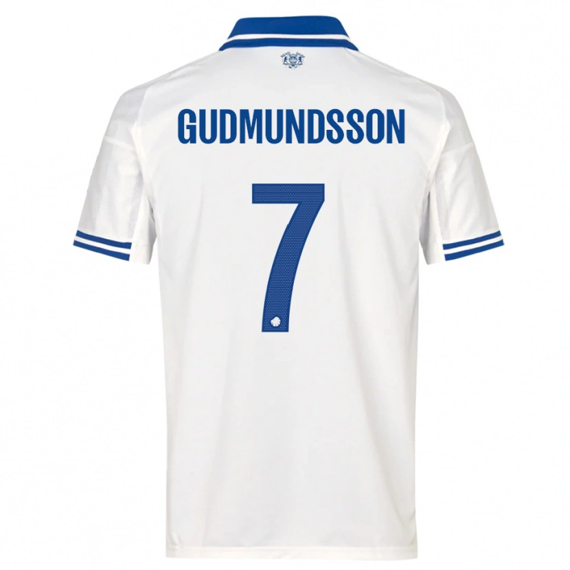 Danxen Damen Galdur Gudmundsson #7 Weiß Blau Heimtrikot Trikot 2025/26 T-Shirt