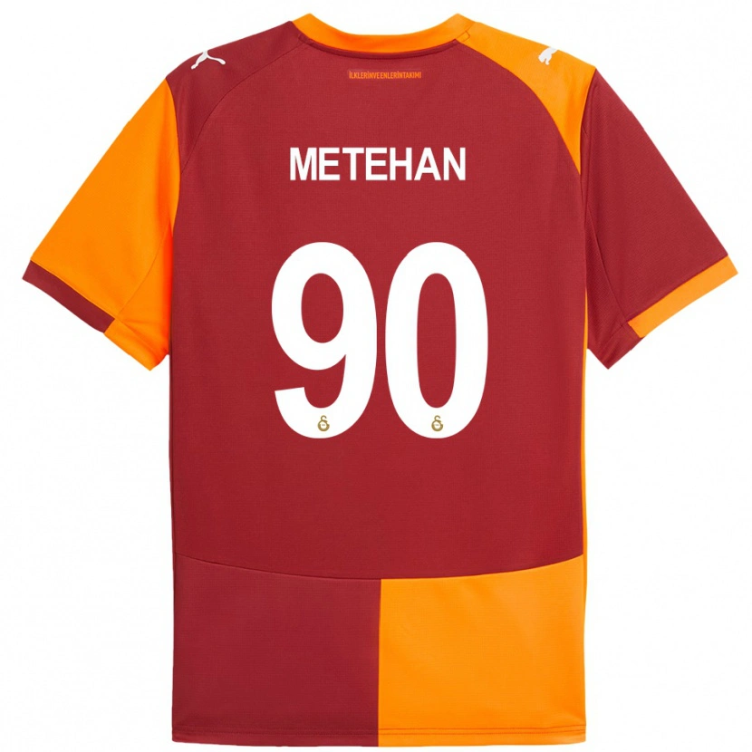 Danxen Damen Metehan Baltacı #90 Rot Orange Heimtrikot Trikot 2025/26 T-Shirt