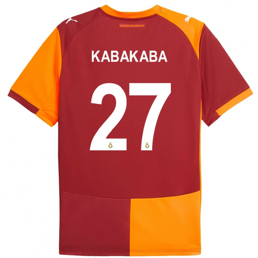 Danxen Damen Naomie Kabakaba #27 Rot Orange Heimtrikot Trikot 2025/26 T-Shirt