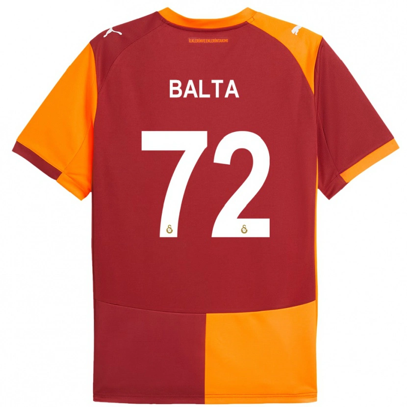 Danxen Damen Çağrı Balta #72 Rot Orange Heimtrikot Trikot 2025/26 T-Shirt