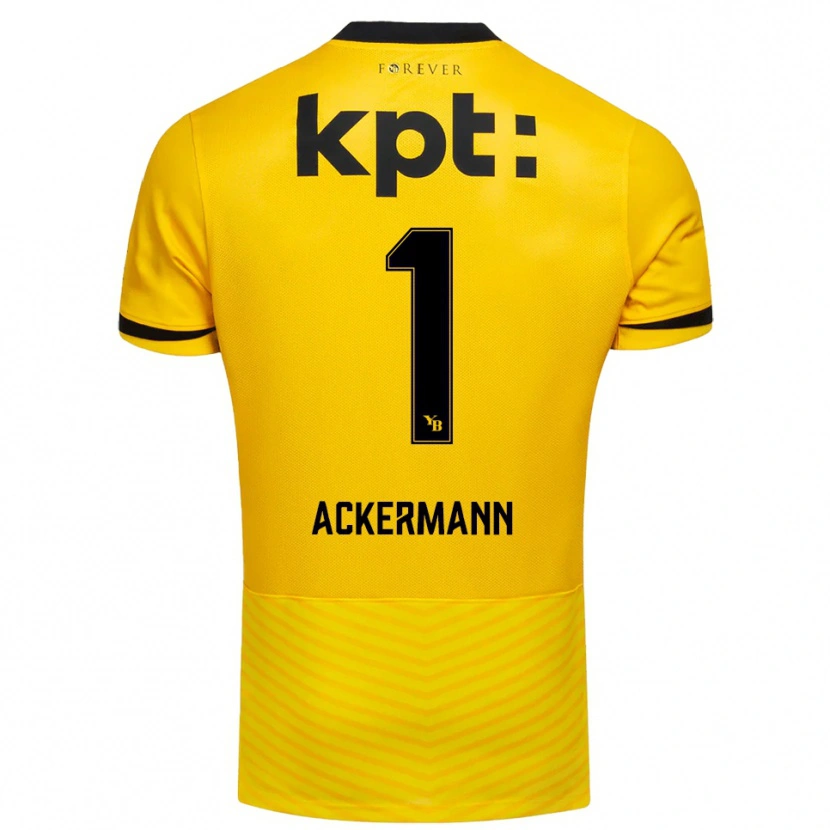 Danxen Damen Jara Ackermann #1 Gelb Schwarz Heimtrikot Trikot 2025/26 T-Shirt