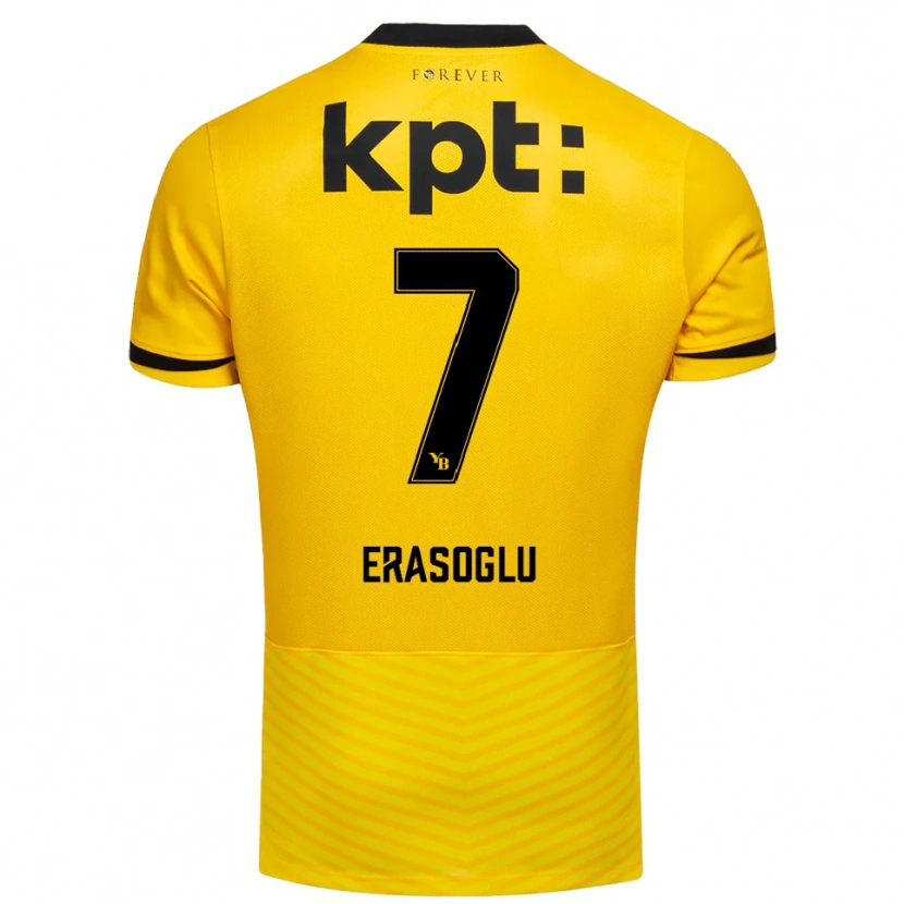 Danxen Damen Deniz Erasoglu #7 Gelb Schwarz Heimtrikot Trikot 2025/26 T-Shirt