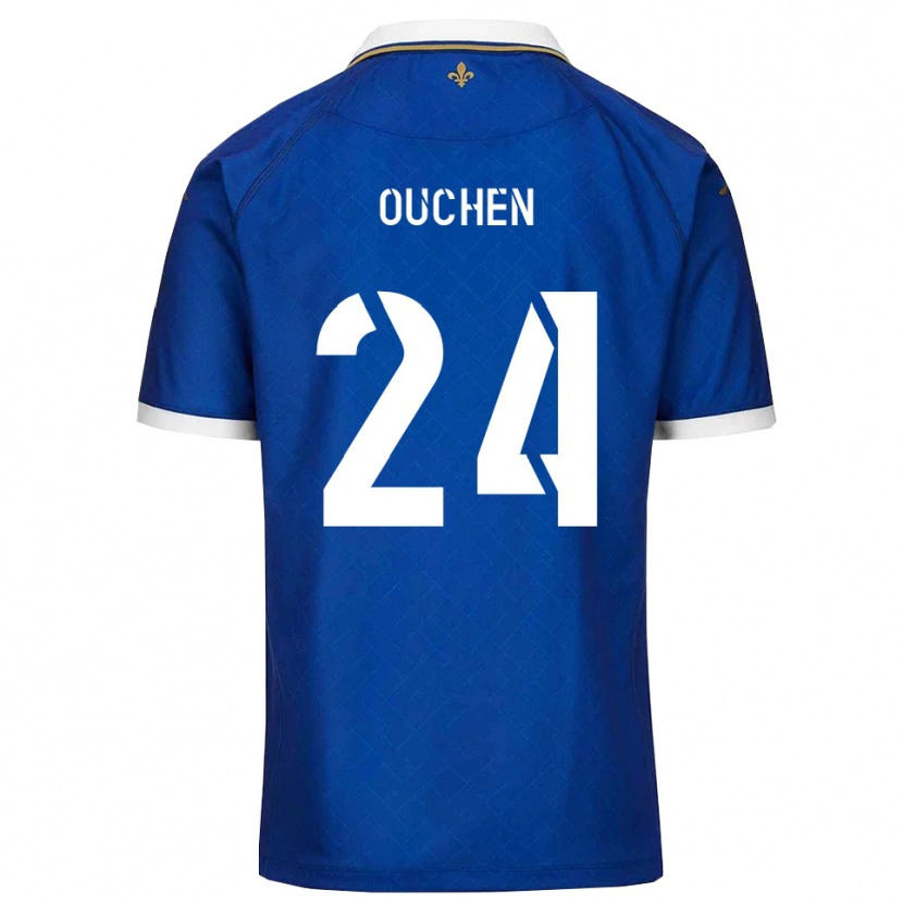 Danxen Damen Ali Ouchen #24 Blau Gold Heimtrikot Trikot 2025/26 T-Shirt
