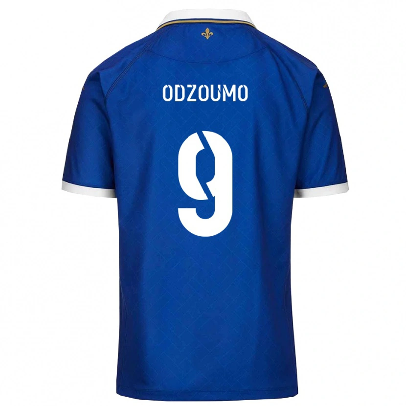 Danxen Damen Cédric Odzoumo #9 Blau Gold Heimtrikot Trikot 2025/26 T-Shirt