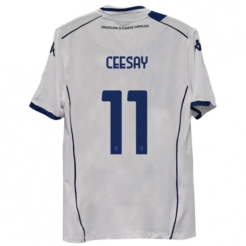Danxen Damen Joseph Ceesay #11 Dunkelmarineblau Auswärtstrikot Trikot 2025/26 T-Shirt