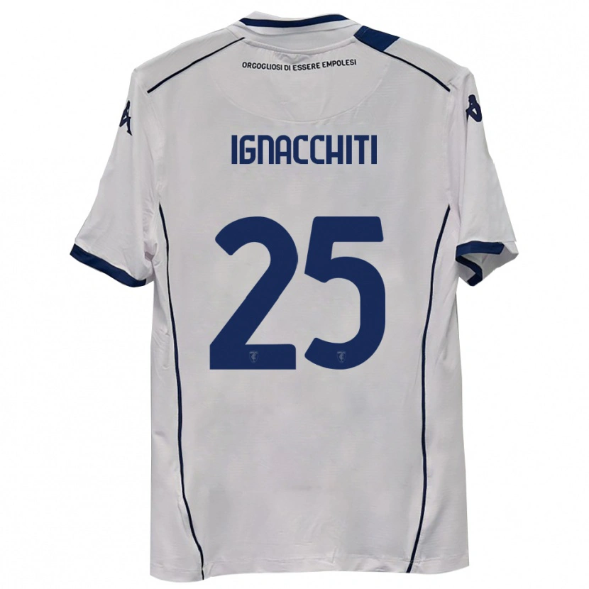 Danxen Damen Lorenzo Ignacchiti #25 Dunkelmarineblau Auswärtstrikot Trikot 2025/26 T-Shirt