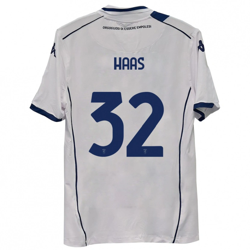 Danxen Damen Nicolas Haas #32 Dunkelmarineblau Auswärtstrikot Trikot 2025/26 T-Shirt