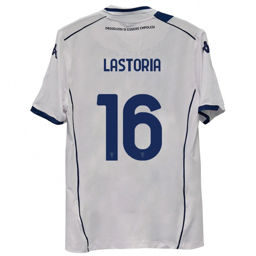 Danxen Damen Tommaso Lastoria #16 Dunkelmarineblau Auswärtstrikot Trikot 2025/26 T-Shirt