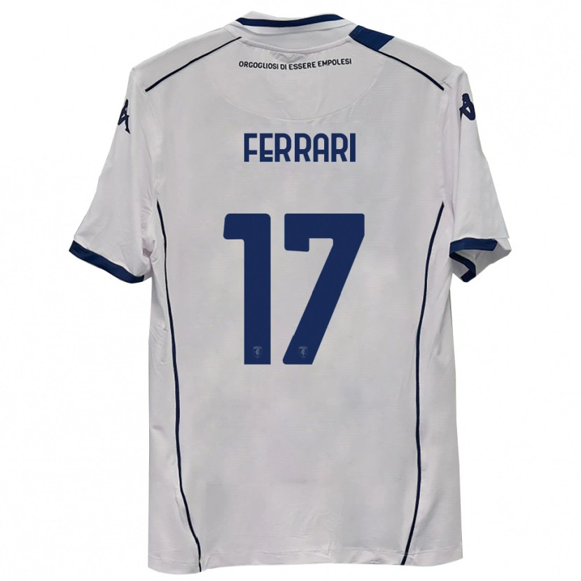 Danxen Damen Romano Ferrari #17 Dunkelmarineblau Auswärtstrikot Trikot 2025/26 T-Shirt