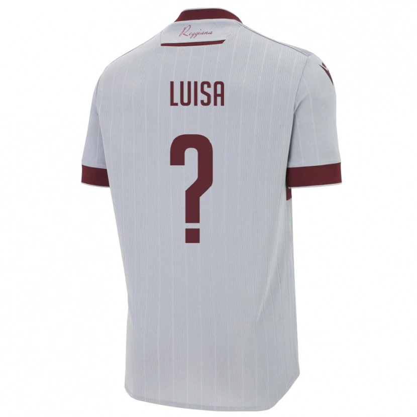 Danxen Damen Cagossi Luisa #0 Burgund Weiß Auswärtstrikot Trikot 2025/26 T-Shirt