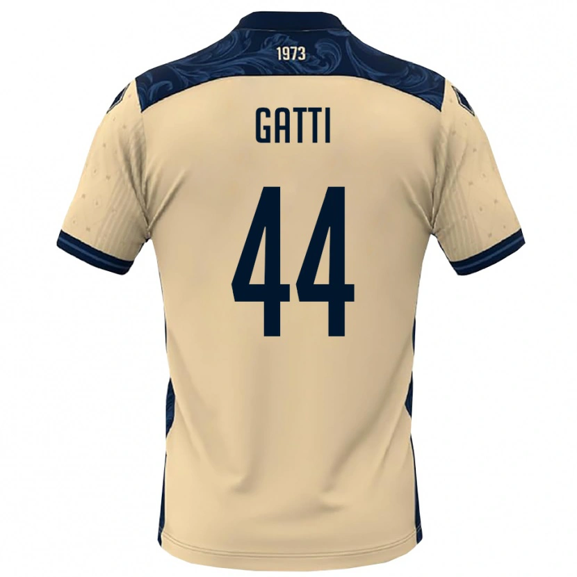 Danxen Damen Riccardo Gatti #44 Weiß Marineblau Auswärtstrikot Trikot 2025/26 T-Shirt