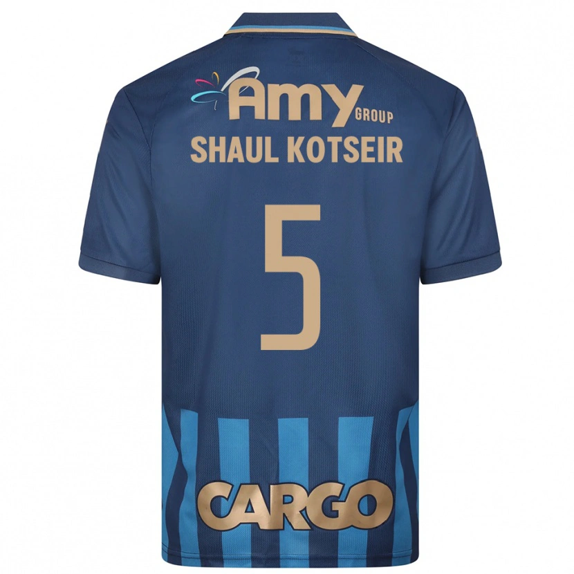 Danxen Damen Yonathan Shaul Kotseir #5 Marineblau Blau Auswärtstrikot Trikot 2025/26 T-Shirt