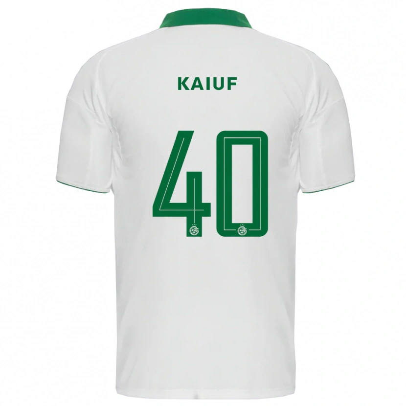 Danxen Damen Sharif Kaiuf #40 Weiß Grün Auswärtstrikot Trikot 2025/26 T-Shirt