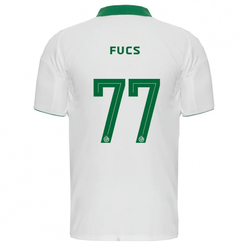 Danxen Damen Roee Fucs #77 Weiß Grün Auswärtstrikot Trikot 2025/26 T-Shirt