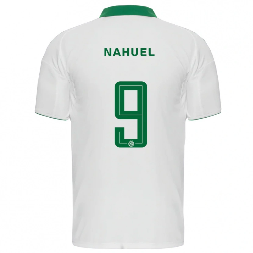 Danxen Damen Matías Nahuel #9 Weiß Grün Auswärtstrikot Trikot 2025/26 T-Shirt
