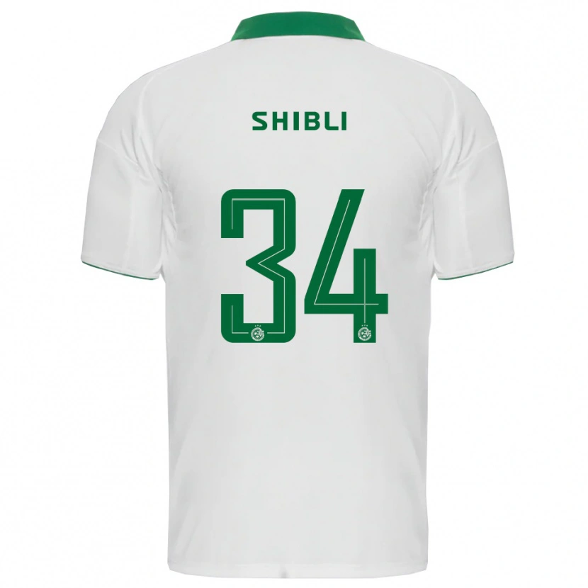 Danxen Damen Hamza Shibli #34 Weiß Grün Auswärtstrikot Trikot 2025/26 T-Shirt