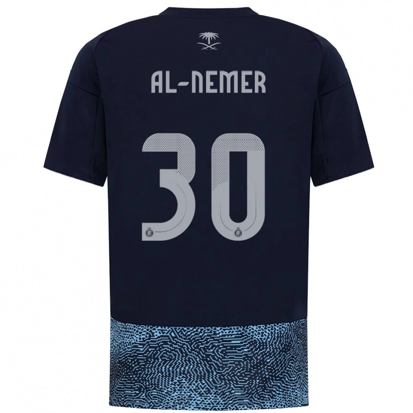 Danxen Damen Meshari Al-Nemer #30 Marineblau Himmelblau Auswärtstrikot Trikot 2025/26 T-Shirt