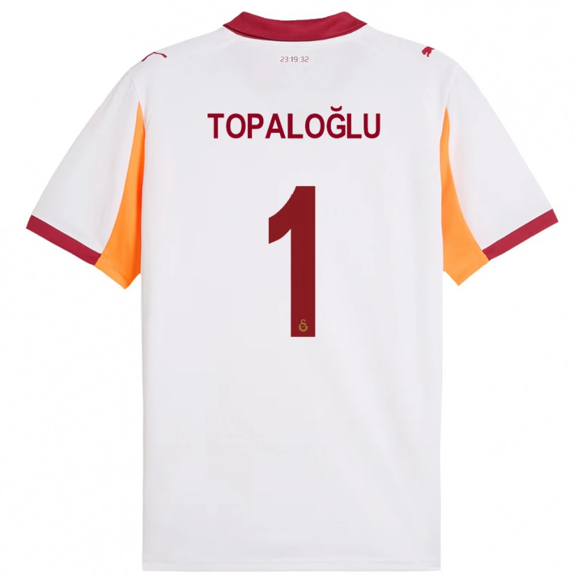 Danxen Damen Eren Topaloğlu #1 Weiß Rot Auswärtstrikot Trikot 2025/26 T-Shirt