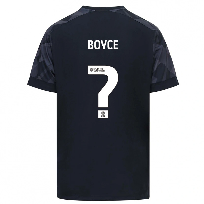 Danxen Kinder Oliver Boyce #0 Trikot Schwarz Weiß Torwarttrikot 2025/26