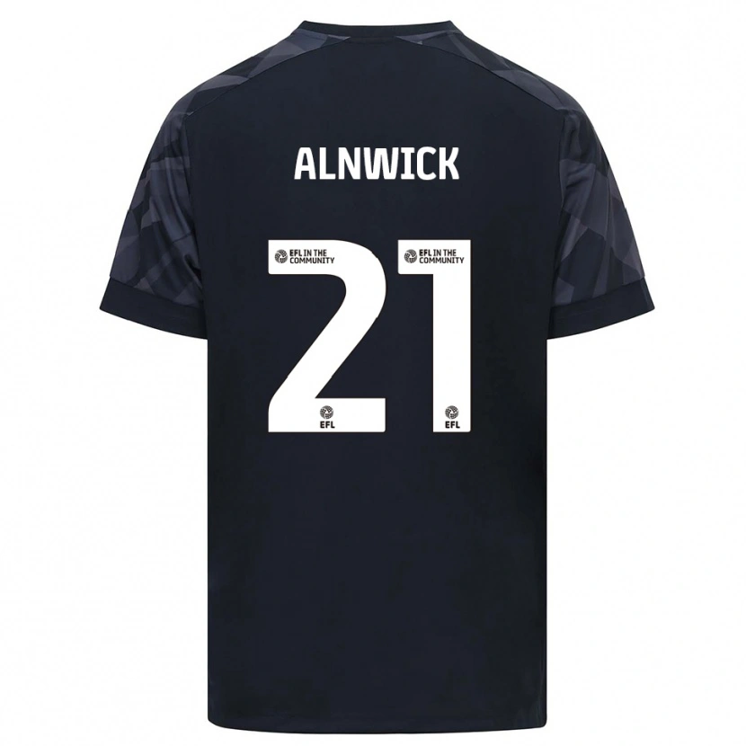 Danxen Kinder Jak Alnwick #21 Trikot Schwarz Weiß Torwarttrikot 2025/26