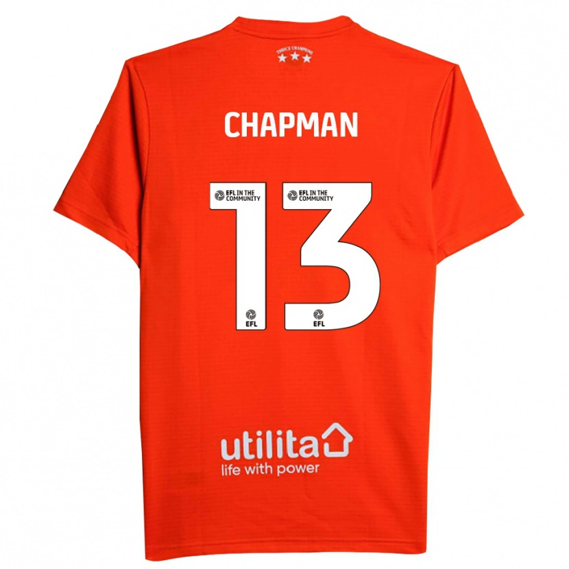 Danxen Kinder Jacob Chapman #13 Trikot Rot Weiß Torwarttrikot 2025/26