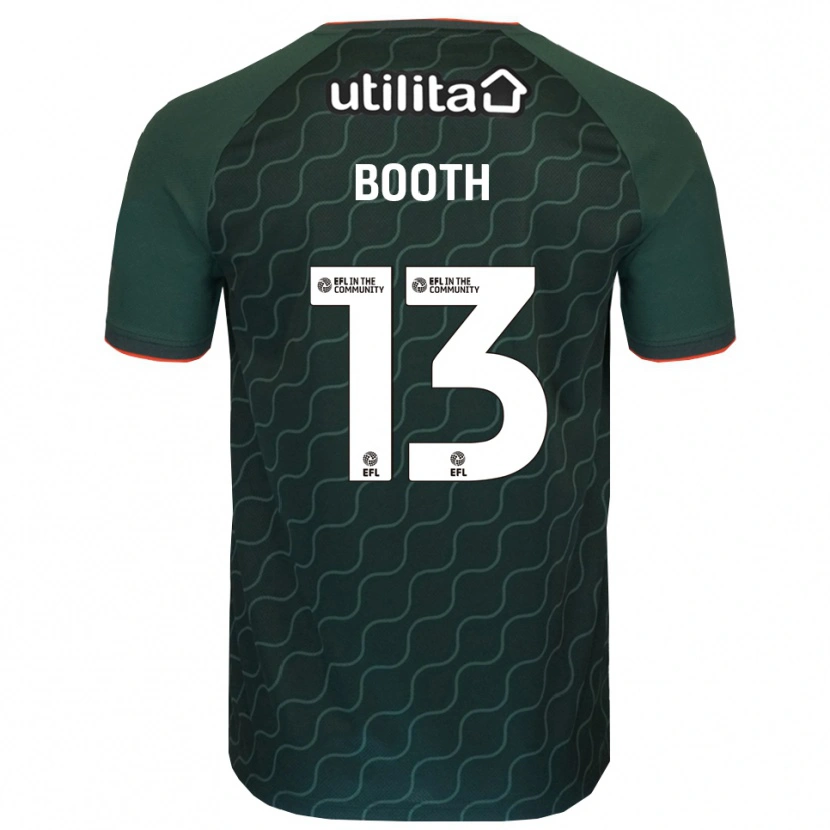 Danxen Kinder Charlie Booth #13 Trikot Dunkelgrün Torwarttrikot 2025/26