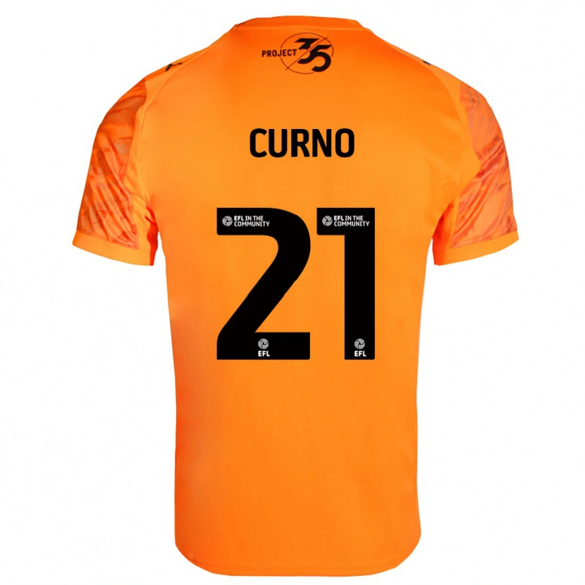 Danxen Kinder Maddi Curno #21 Trikot Orange Schwarz Torwarttrikot 2025/26