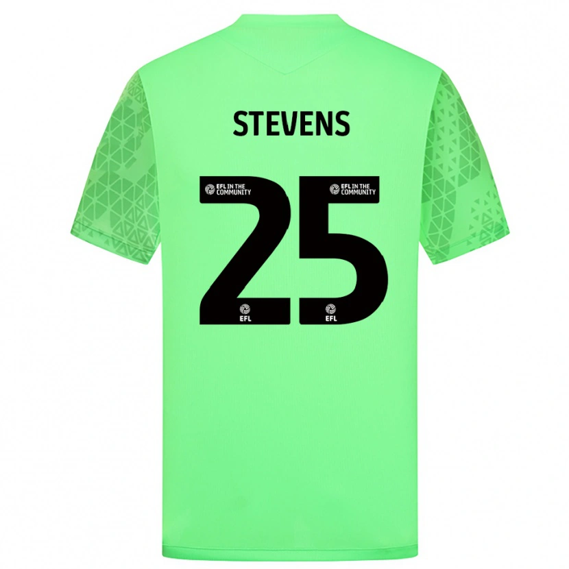 Danxen Kinder Jack Stevens #25 Trikot Hellgrün Torwarttrikot 2025/26