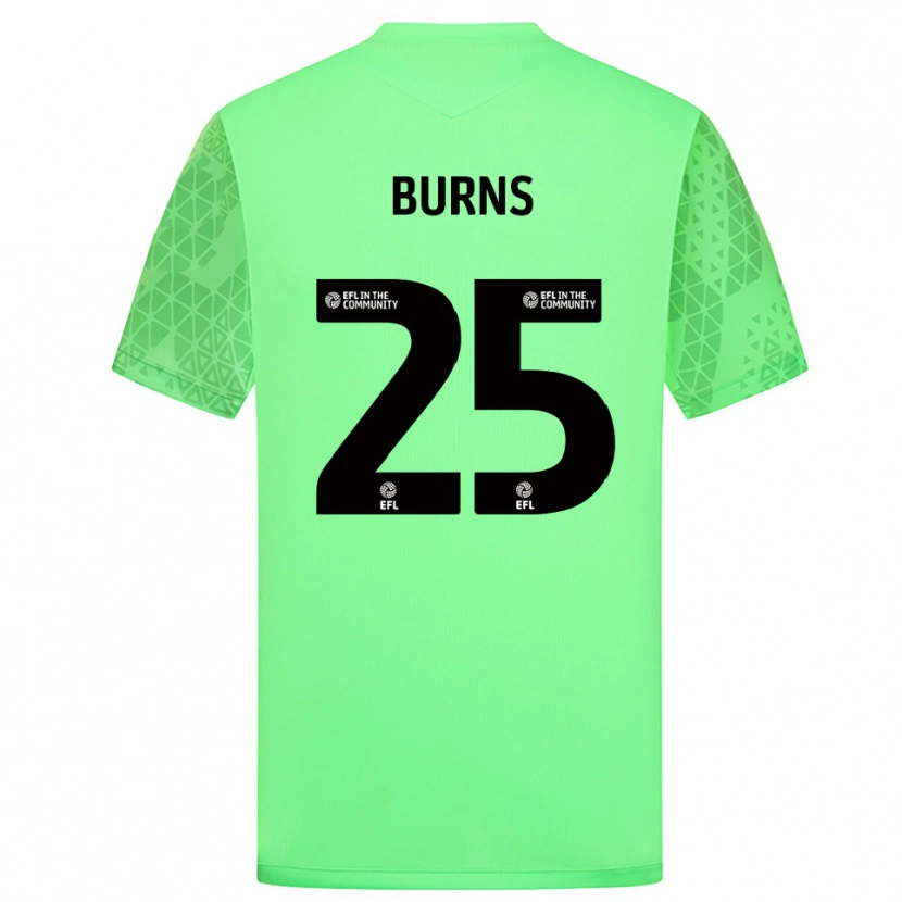 Danxen Kinder Jacqueline Burns #25 Trikot Hellgrün Torwarttrikot 2025/26