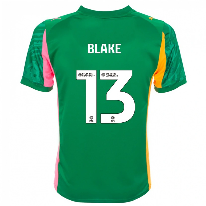 Danxen Kinder Billy Blake #13 Trikot Grün Rosa Weiß Torwarttrikot 2025/26
