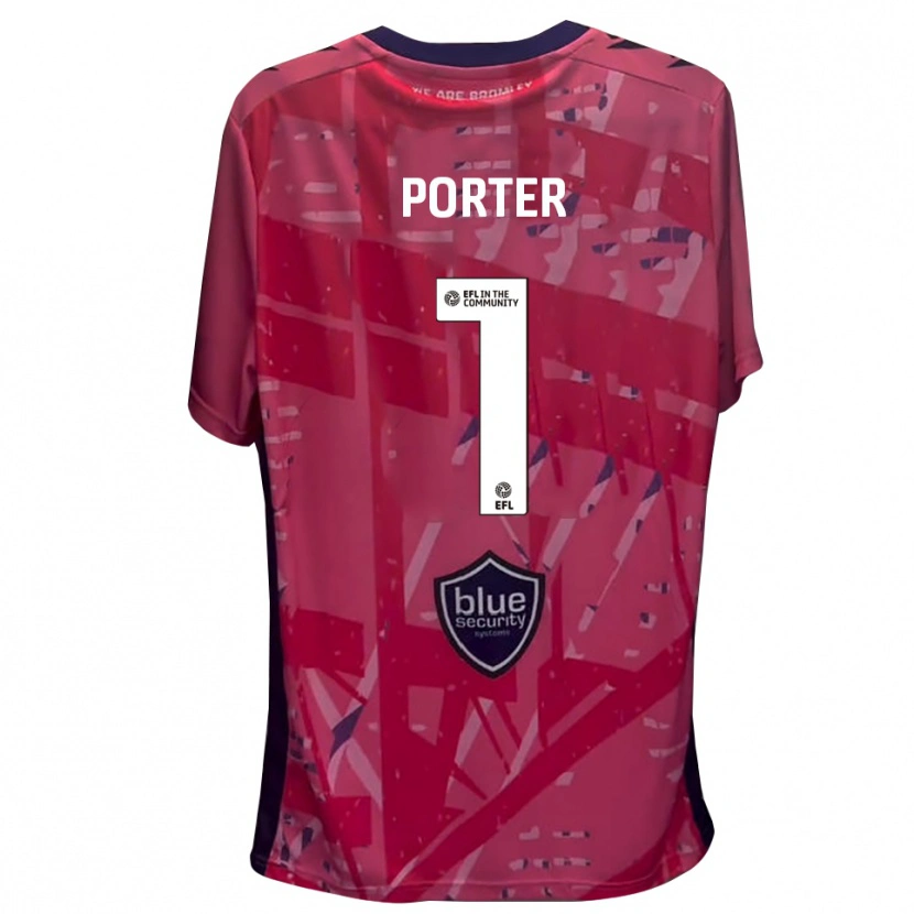 Danxen Kinder George Porter #1 Trikot Pink Weiß Torwarttrikot 2025/26